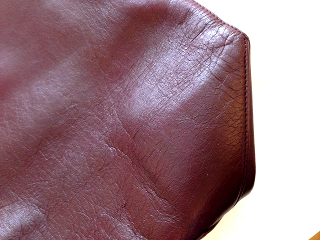 CELINE セリーヌ HORIZONTAL CABAS トートバッグ 革のはがれ修復 | 革,鞄,バッグの修理、お直し、バッグ・レザーの修理